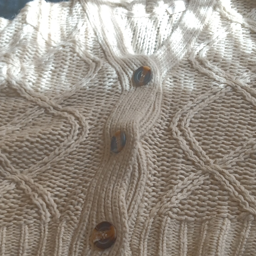 Cream color sweater